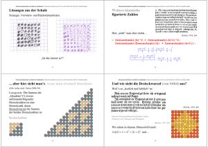 Fortsetzung: Arithmetik in Bildern (PDF