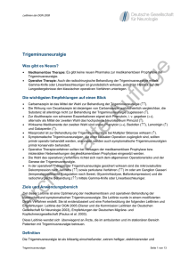 Trigeminusneuralgie - Deutsche Gesellschaft für Neurologie