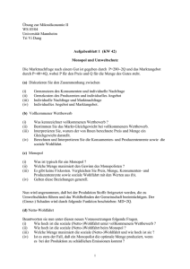 Uebungsblatt 1 - Universität Mannheim