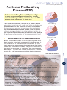 CPAP - European Lung Foundation