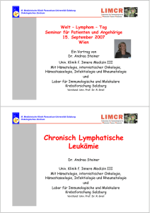 Chronisch Lymphatische Leukämie