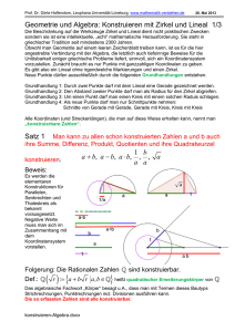 konstruieren-Algebra.. - Prof. Dr. Dörte Haftendorn