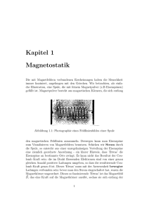 Kapitel 1 Magnetostatik