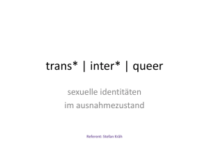 trans* | inter* | queer - Fachstelle Jungenarbeit Hessen