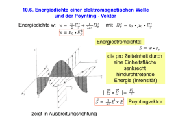 Zusammenfassung: Elektromagnetische Schwingungen und Wellen