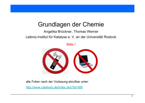 Grundlagen der Chemie - Leibniz