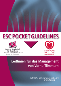 esc pocket guidelines - DGK-Leitlinien