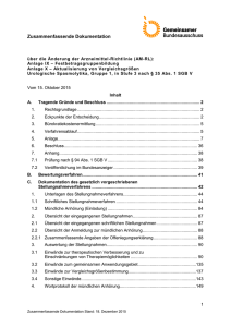 Zusammenfassende Dokumentation