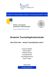 Deutsche Traumafolgekostenstudie Kein Kind mehr