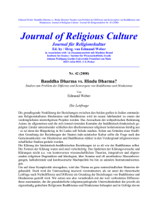 Journal of Religious Culture - Goethe University Frankfurt