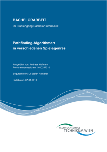 Pathfinding-Algorithmen in verschiedenen Spielegenres