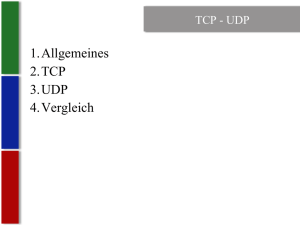 TCP - UDP - patrick