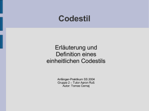 Codestil