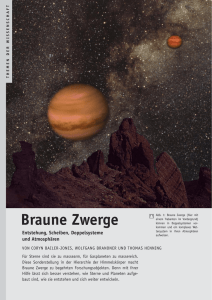 Braune Zwerge - Max-Planck