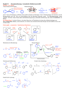 Kapitel 5: Zusammenfassung: Aromatische Kohlenwasserstoffe