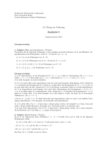 Analysis1 Lsg10 - Freie Universität Berlin