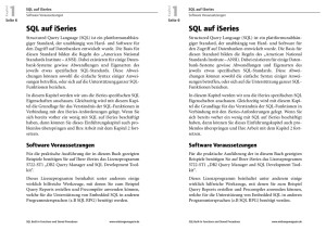 SQL auf iSeries