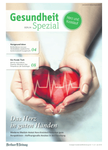 Gesundheitsmagazin Berlin Spezial Herz