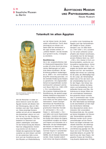 Totenkult im alten Ägypten