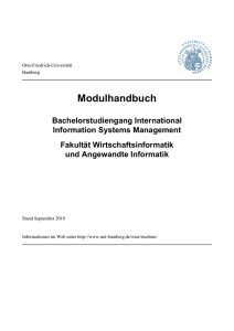 Modulhandbuch - Universität Bamberg