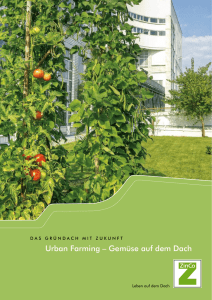 Urban Farming – Gemüse auf dem Dach