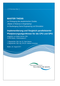 MASTER THESIS Implementierung und Vergleich parallelisierter