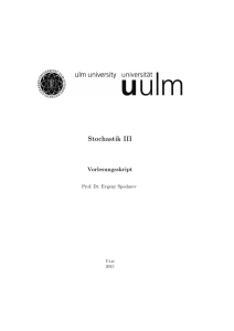 Skript - Universität Ulm