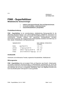 FINK - Superfettlöser
