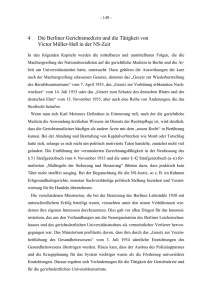 4 Die Berliner Gerichtsmedizin und die Tätigkeit von Victor Müller