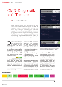 CMD-Diagnostik und -Therapie