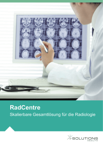 RadCentre - i-SOLUTIONS Health GmbH