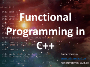 Functional programming - grimm