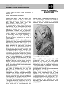 Sokrates - Klassische Archäologie