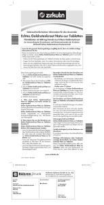 Echtes Goldrutenkraut Natu∙cur Tabletten