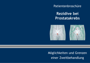 Rezidive bei Prostatakrebs - Universitätsklinikum Magdeburg