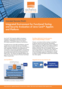 Integrated Environment for Functional Testing and Security