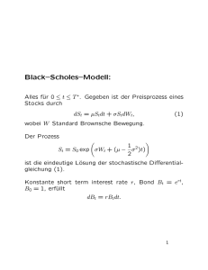 Black–Scholes–Modell: