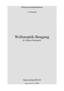 Wellenoptik