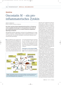 Oncostatin M – ein pro- inflammatorisches Zytokin