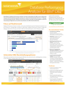 Database Performance Analyzer für IBM‰ DB2‰