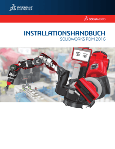 SOLIDWORKS PDM Installationsanleitung