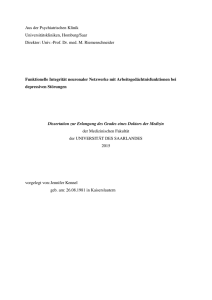 Dokument 1 - SciDok - Universität des Saarlandes