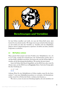 Berechnungen und Variablen