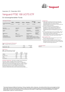 Fact Sheets FTSE 100 - ETFs - German Language