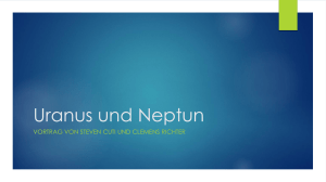 Uranus und Neptun - Mirko Hans