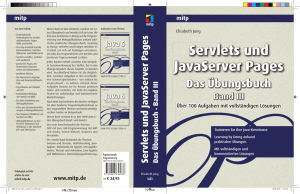 Servlets und JavaServer Pages Das Übungsbuch Band III