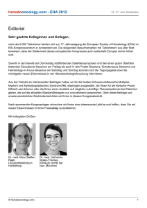 hematooncology.com - EHA 2012 - UniversitätsKlinikum Heidelberg