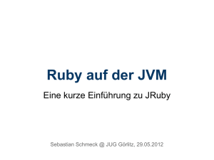 Ruby auf der JVM