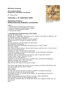 Vorlesung Mystik 1 Handout \374