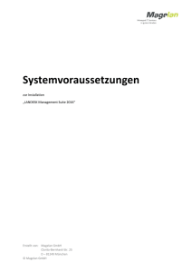 Systemvoraussetzungen